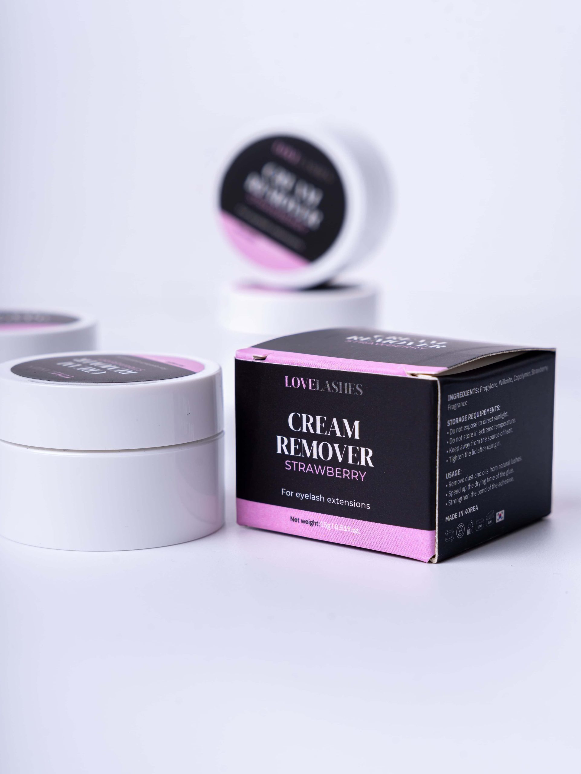 Kremasti remover za brzo i sigurno uklanjanje ekstenzija trepavica uz zaštitu prirodnih trepavica